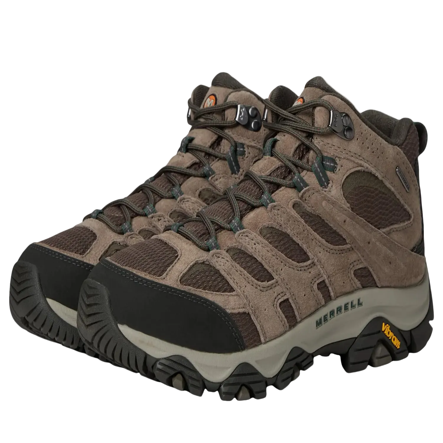 Merrell Men's Moab 3 Mid Waterproof Hiking Boots, Boulder - Ndoros