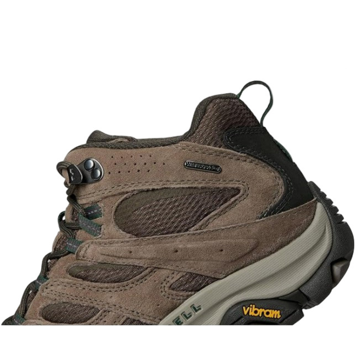 Merrell Men's Moab 3 Mid Waterproof Hiking Boots, Boulder - Ndoros