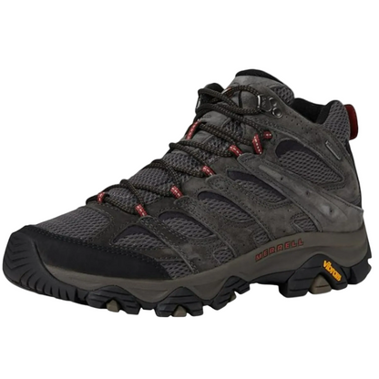 Merrell Men's Moab 3 Mid Waterproof Hiking Boots, Beluga - Ndoros