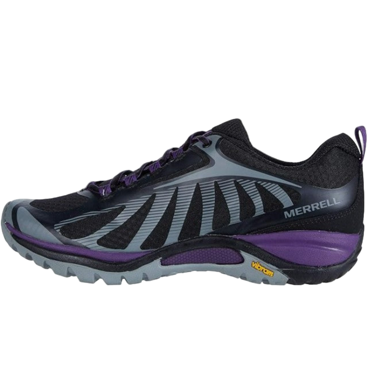 Merrell Women's Siren Edge 3 Hiking Shoes, Black/Acai - Ndoros