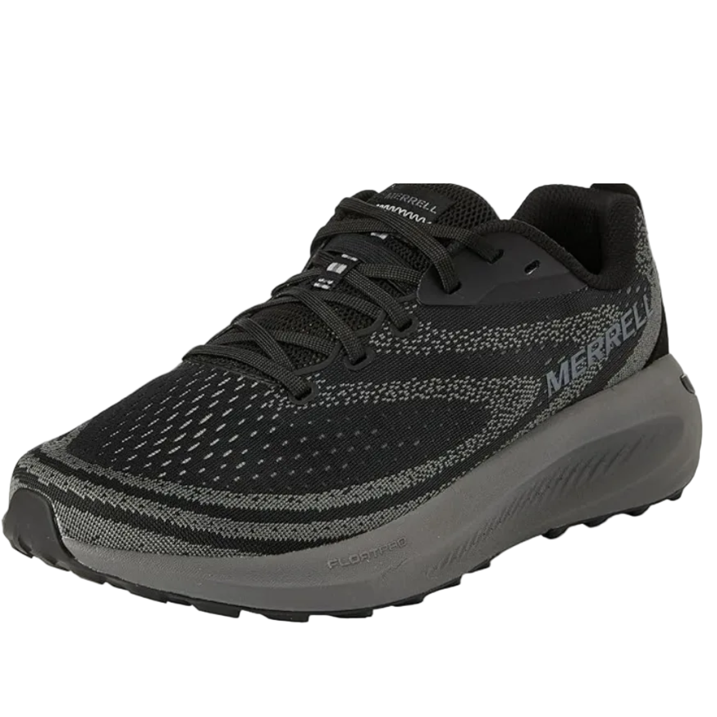 Merrell Men's Morphlite Trail Running Shoe, Black Asphalt - Ndoros