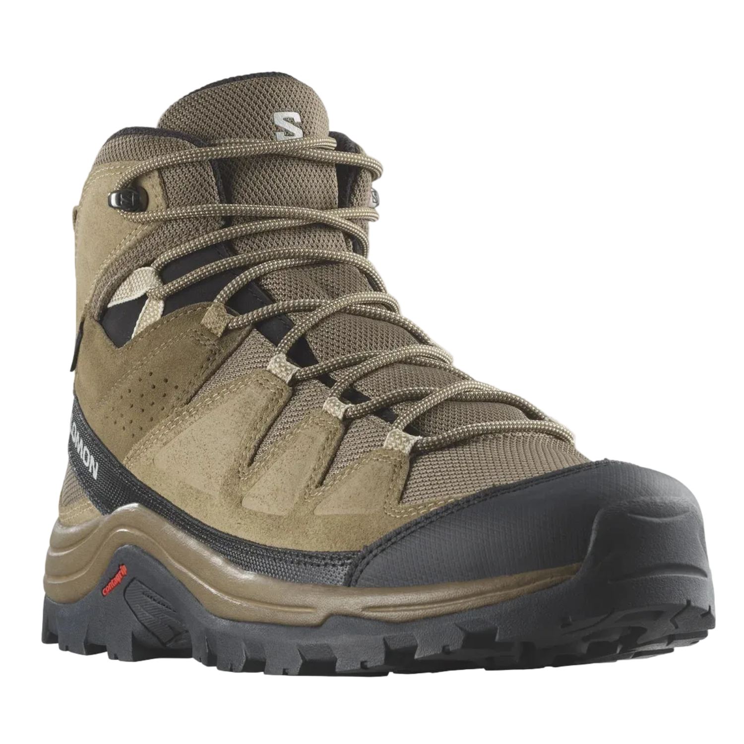 Salomon Men's Quest Rove GTX Hiking Waterproof Boots, Kangaro / Kelp / Black - Ndoros