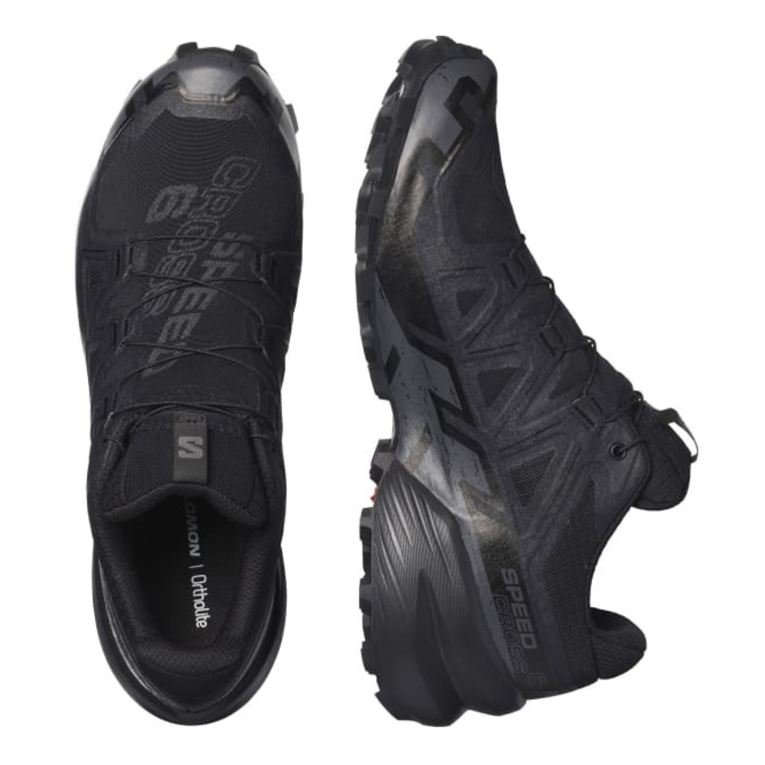 Salomon Speedcross 6 Black/Black/Phantom Men's Trail Running Shoes - Ndoros