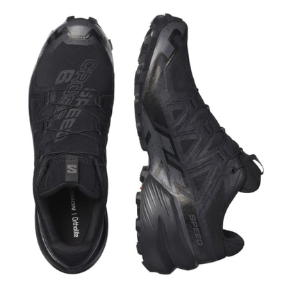 Salomon Speedcross 6 Black/Black/Phantom Men's Trail Running Shoes - Ndoros