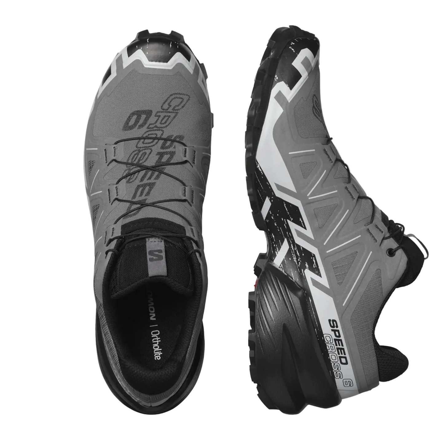 Salomon Speedcross 6 Quiet Shade/Black/Quiet Shade Men's Trail Running Shoes - Ndoros