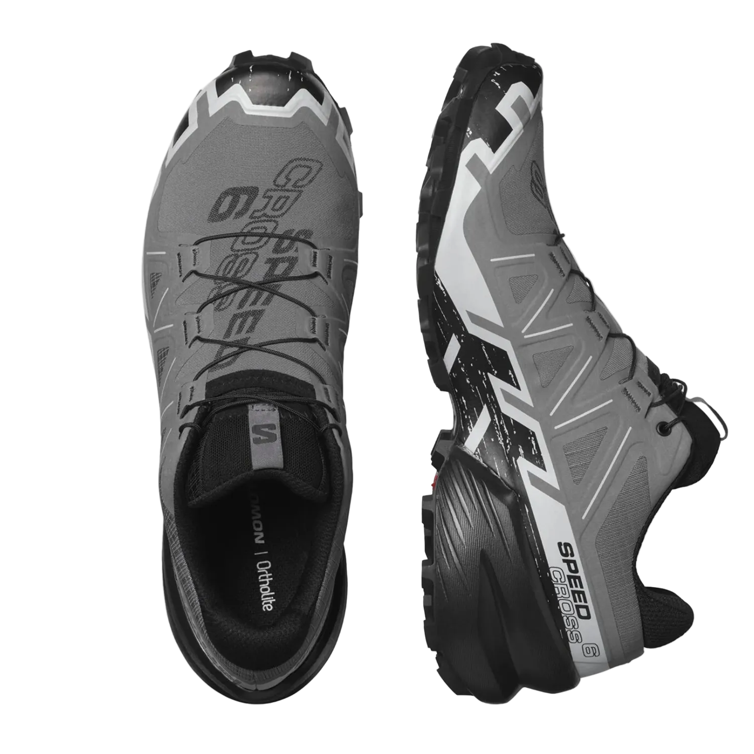 Salomon Speedcross 6 Quiet Shade/Black/Quiet Shade Men's Trail Running Shoes - Ndoros