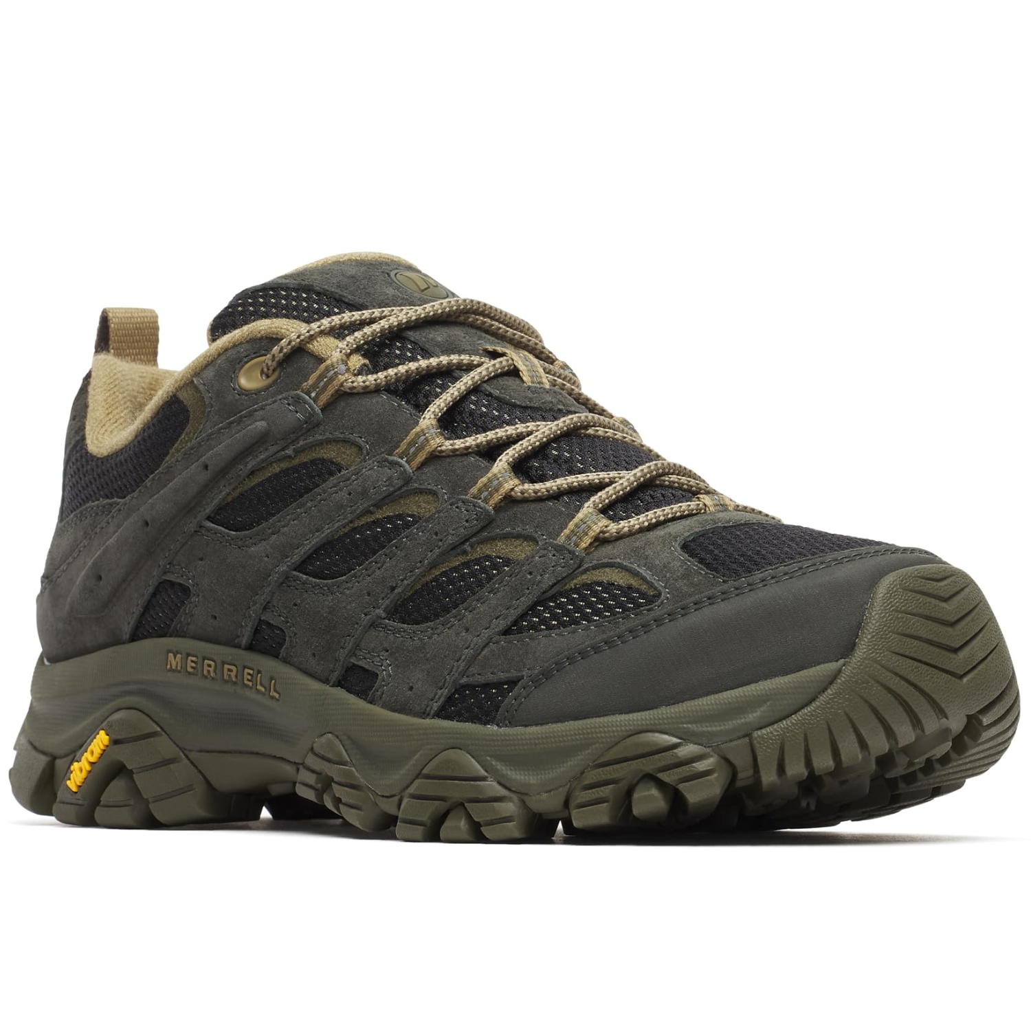 Merrell Men's Moab 3 Hiking Shoe, Black/Beluga - Ndoros