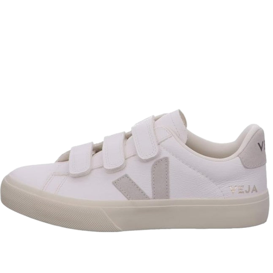 VEJA Recife Logo Women's Sneakers, Extra White/Natural