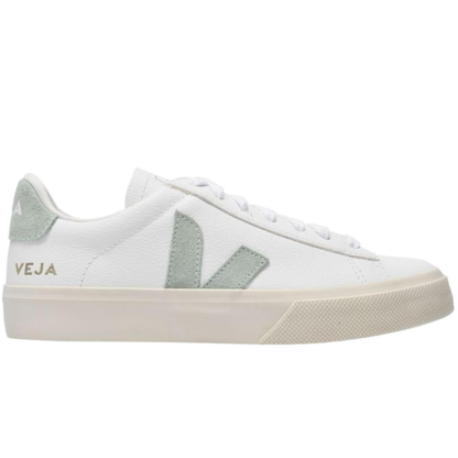 Veja Men's Campo Leather Shoe, Matcha