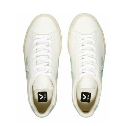Veja Men's Campo Leather Shoe, Matcha