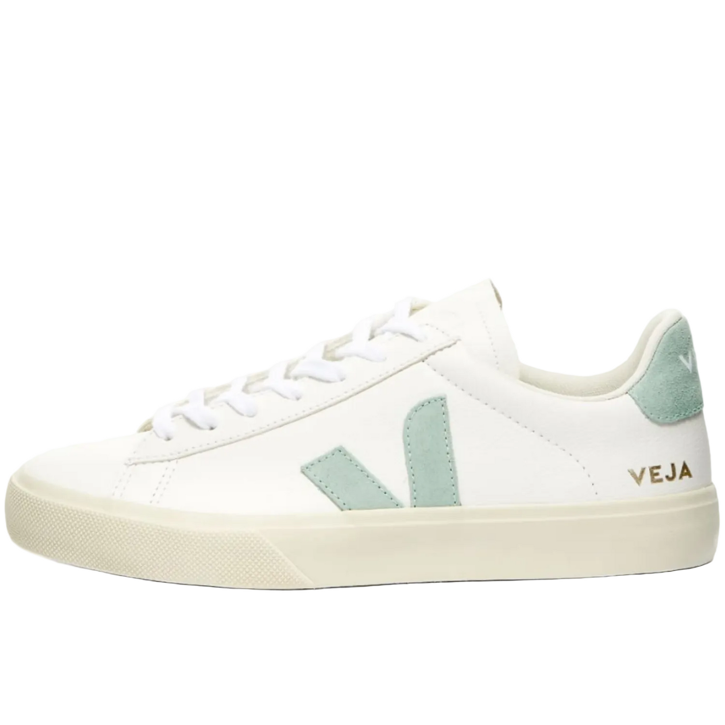 Veja Men's Campo Leather Shoe, Matcha