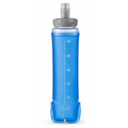 Salomon Soft Flask 500 ml / 17 Ounce Hydration Accessory - Clear Blue - Ndoros