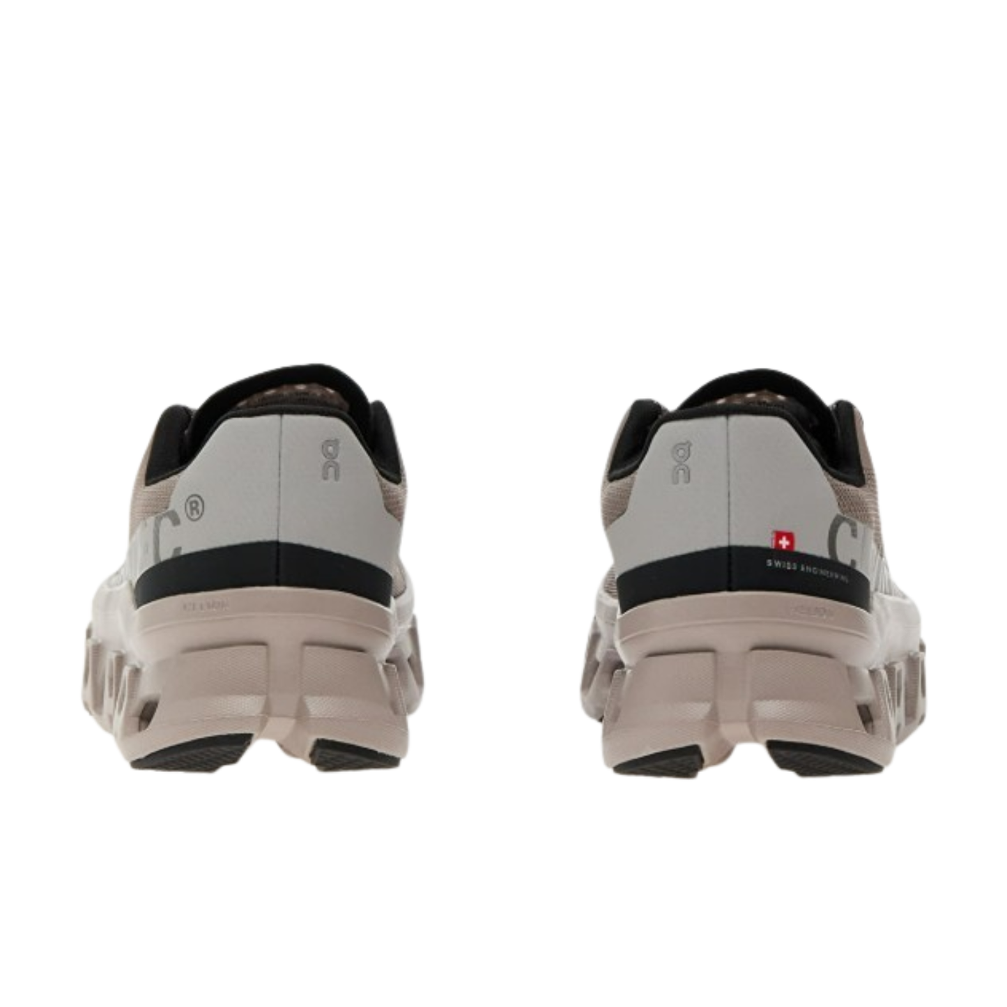 On Cloud Women's Cloudmonster  Running Shoes, Cinder / Fog - Ndoros