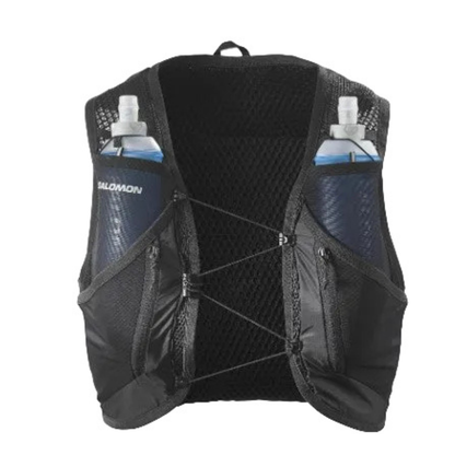 Salomon Unisex Active Skin 12, Hydration & Storage Vest, Black / Metal