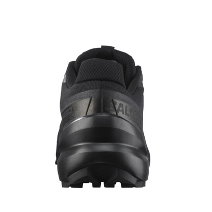 Salomon Men's Speedcross 6 Sneaker, Black/Black/Phantom - Ndoros