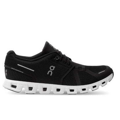On Cloud Men's Cloud 5 Running Shoes, Black / White - Ndoros