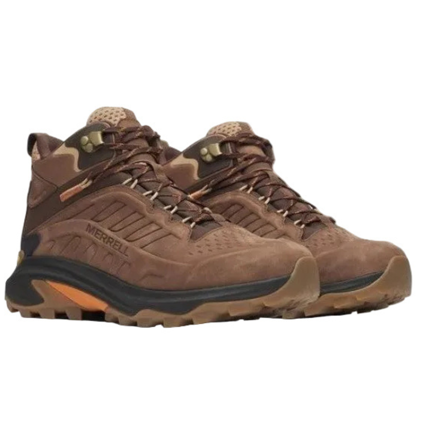 Merrell Men's Moab Speed 2 Leather Mid Wp Trainers, Mole (Brown)