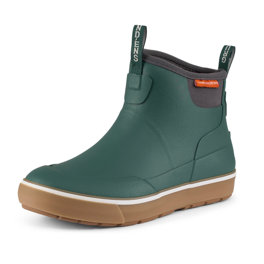 Grundens Women's Deck-Boss Ankle Boot Waterproof, Pine - Ndoros