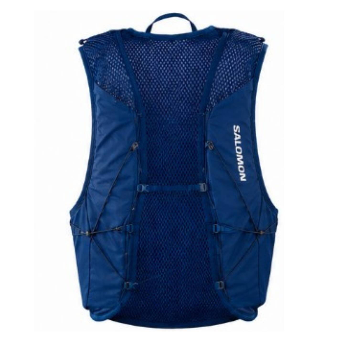 Salomon Unisex Advance Skin 12 | 12 Liter Hydration Trail Running Vest, Maritime Blue, Small