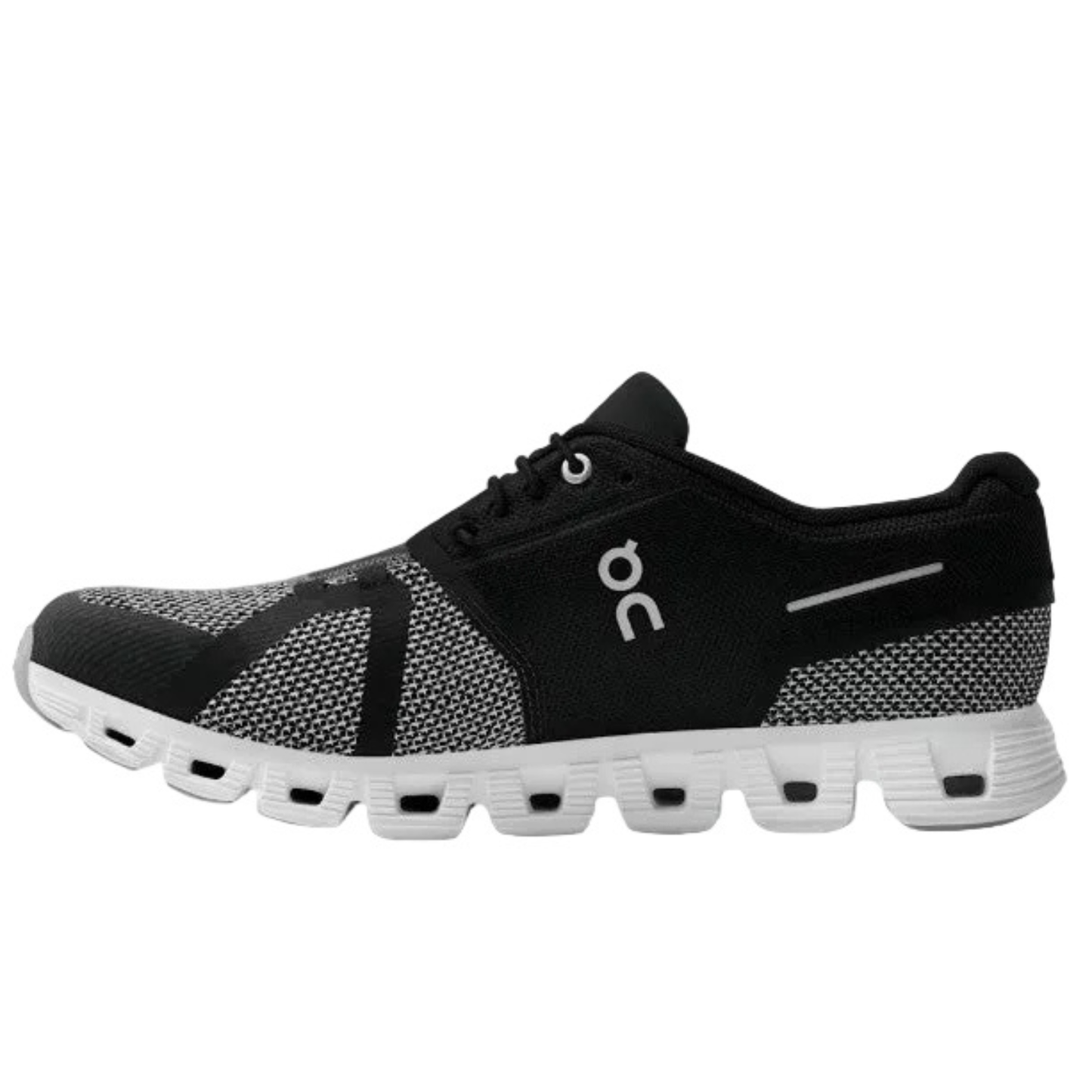 On Cloud Men's Cloud 5 Running Shoes, Black / Alloy