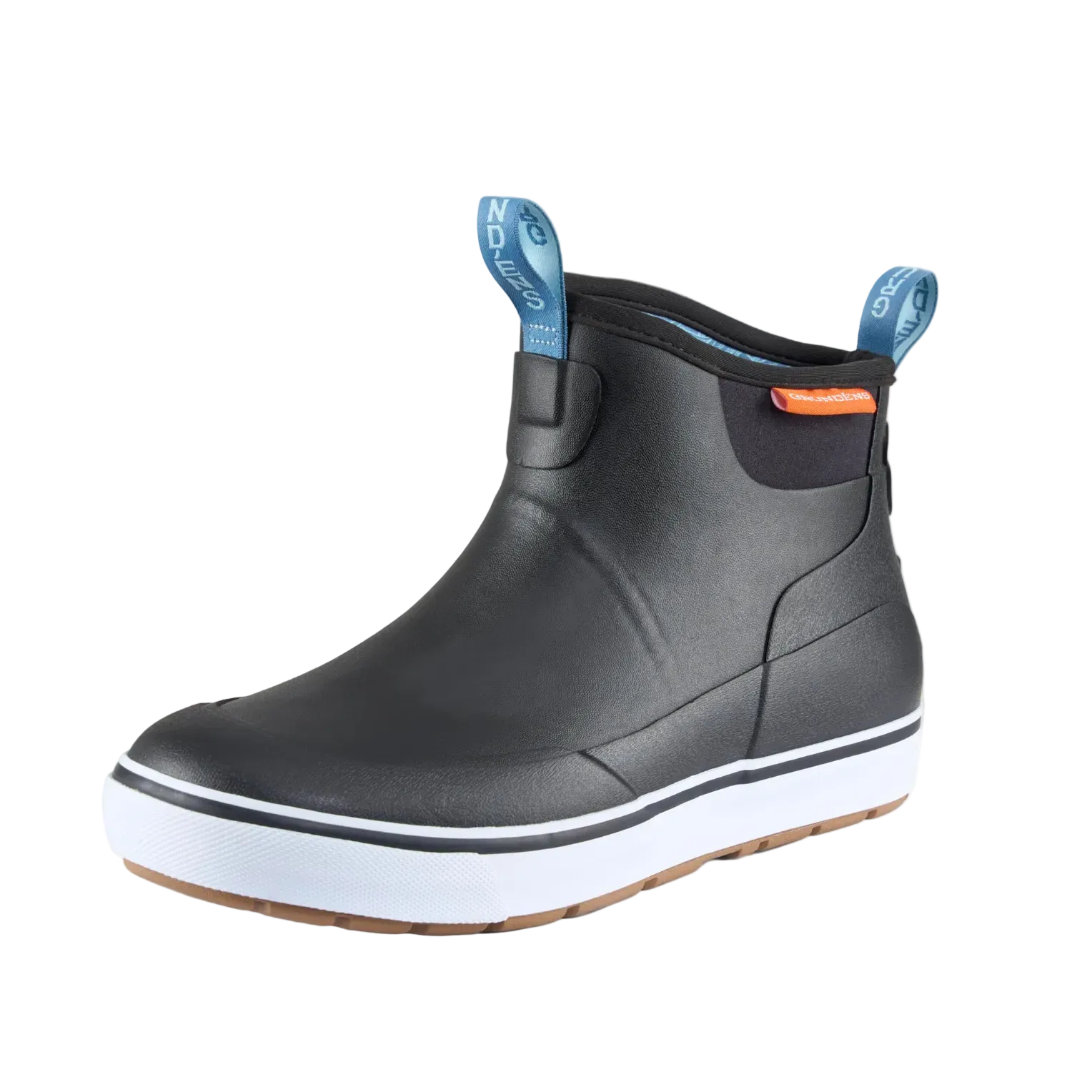 Grundens Women's Deck-Boss Ankle Boot Waterproof, Black - Ndoros