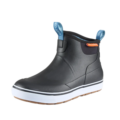 Grundens Women's Deck-Boss Ankle Boot Waterproof, Black - Ndoros