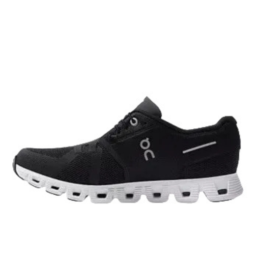 On Cloud Women's Cloud 5 Running Shoes, Black / White - Ndoros