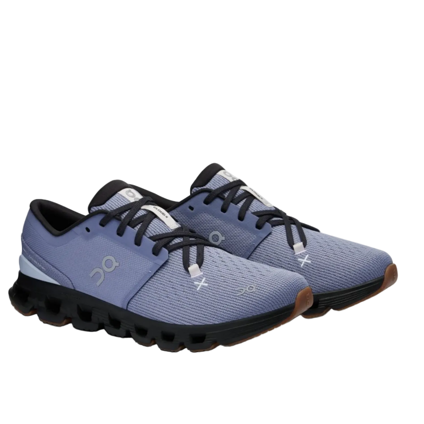 On Cloud Women's Cloud X 4 Running Shoes, Feather / Black - Ndoros