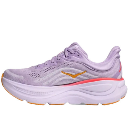Hoka Bondi 9 Women Cushioned Runing Shoes, Aster Flower/Starlight Glow