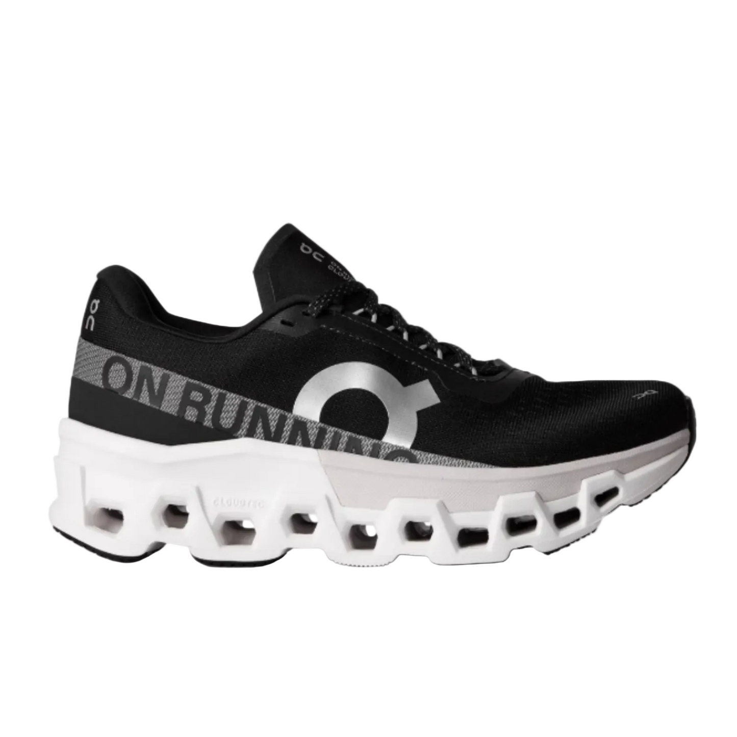 On Cloud Women's Cloudmonster 2 Running Shoes, Black / Frost