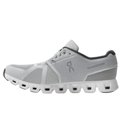 On Cloud Men's Cloud 5 Running Shoes, Glacier / White