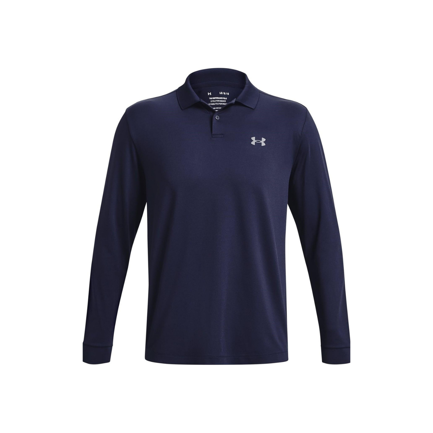 Under Armour Performance 3.0 Ls Polo Midnight Navy / White - Ndoros