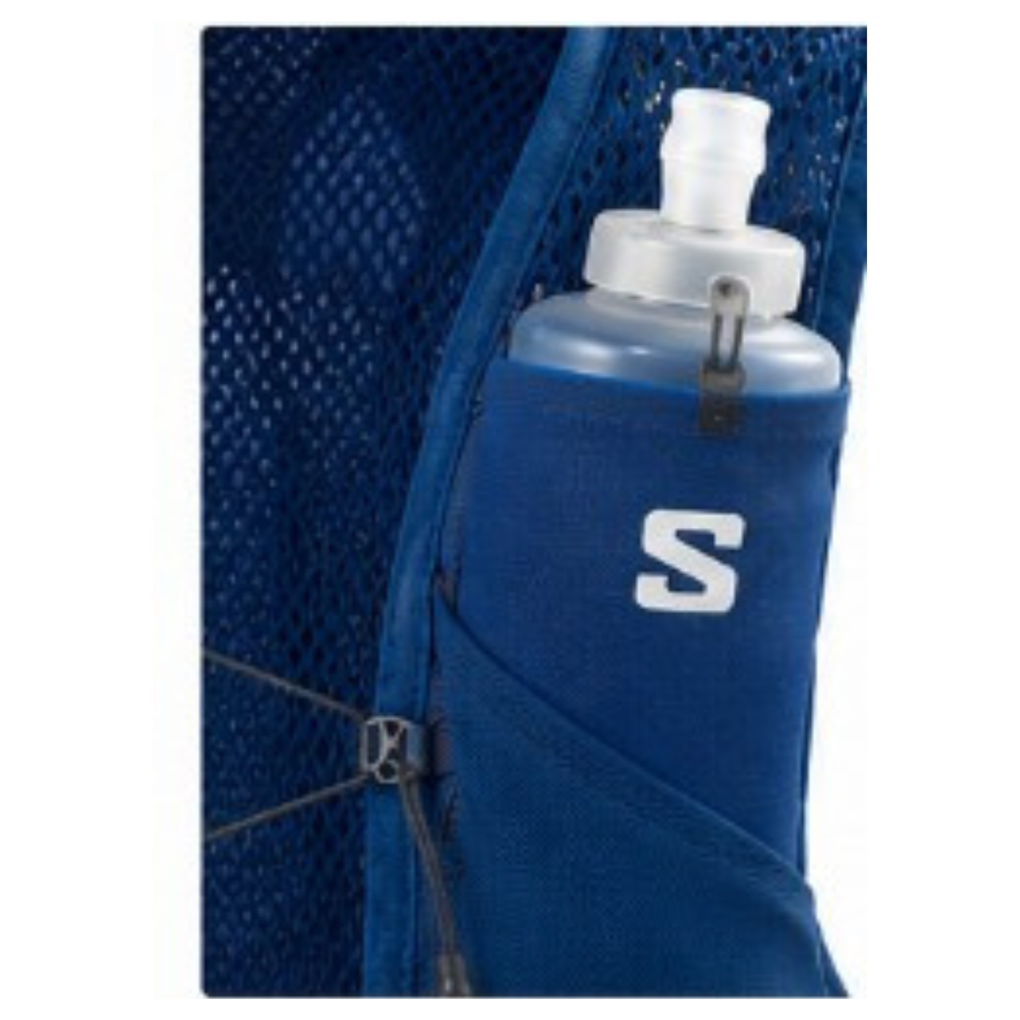 Salomon Unisex Advance Skin 12 | 12 Liter Hydration Trail Running Vest, Maritime Blue, Small