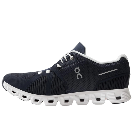 On Cloud Men's Cloud 5 Running Shoes, Midnight / White - Ndoros