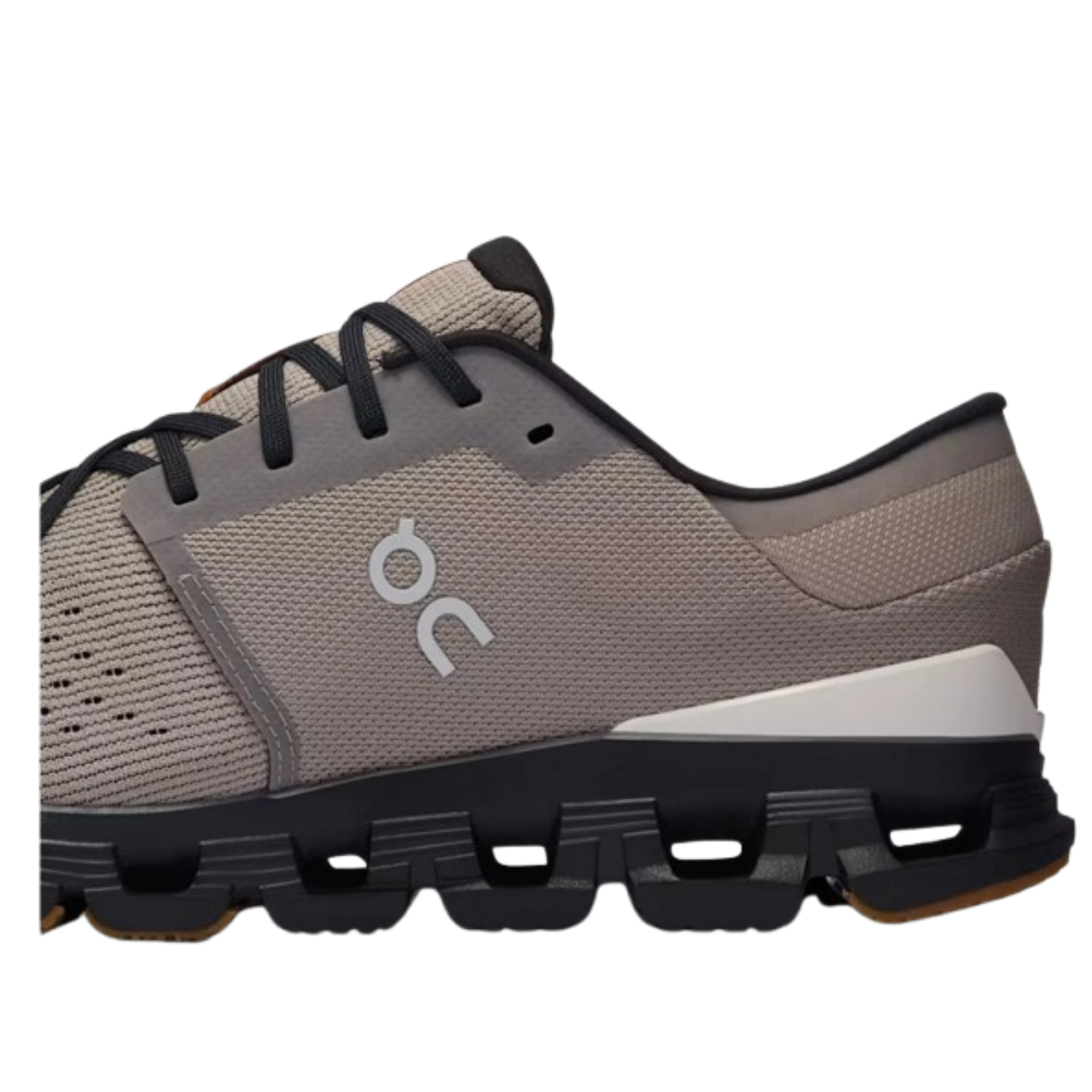 On Cloud Men's Cloud X 4 Running Shoes, Fog / Black - Ndoros