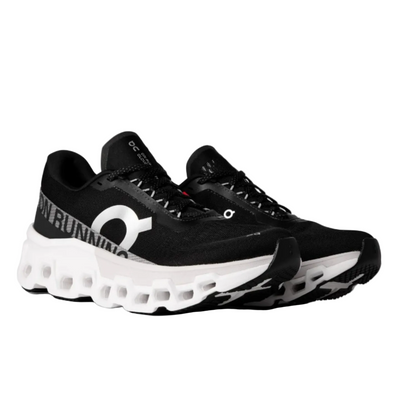 On Cloud Women's Cloudmonster 2 Running Shoes, Black / Frost