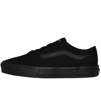 Vans Women's Filmore Decon Sneaker Canvas Black Black - Ndoros