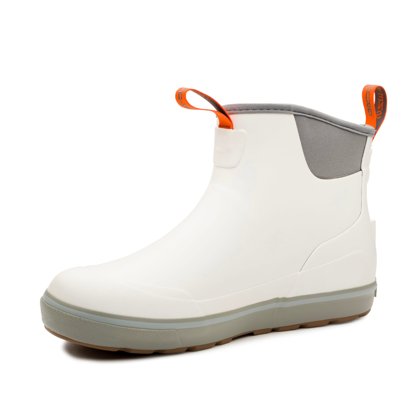 Grundens Men’s Deck-Boss Ankle Boot Waterproof, Waterproof,  White Squall - Ndoros