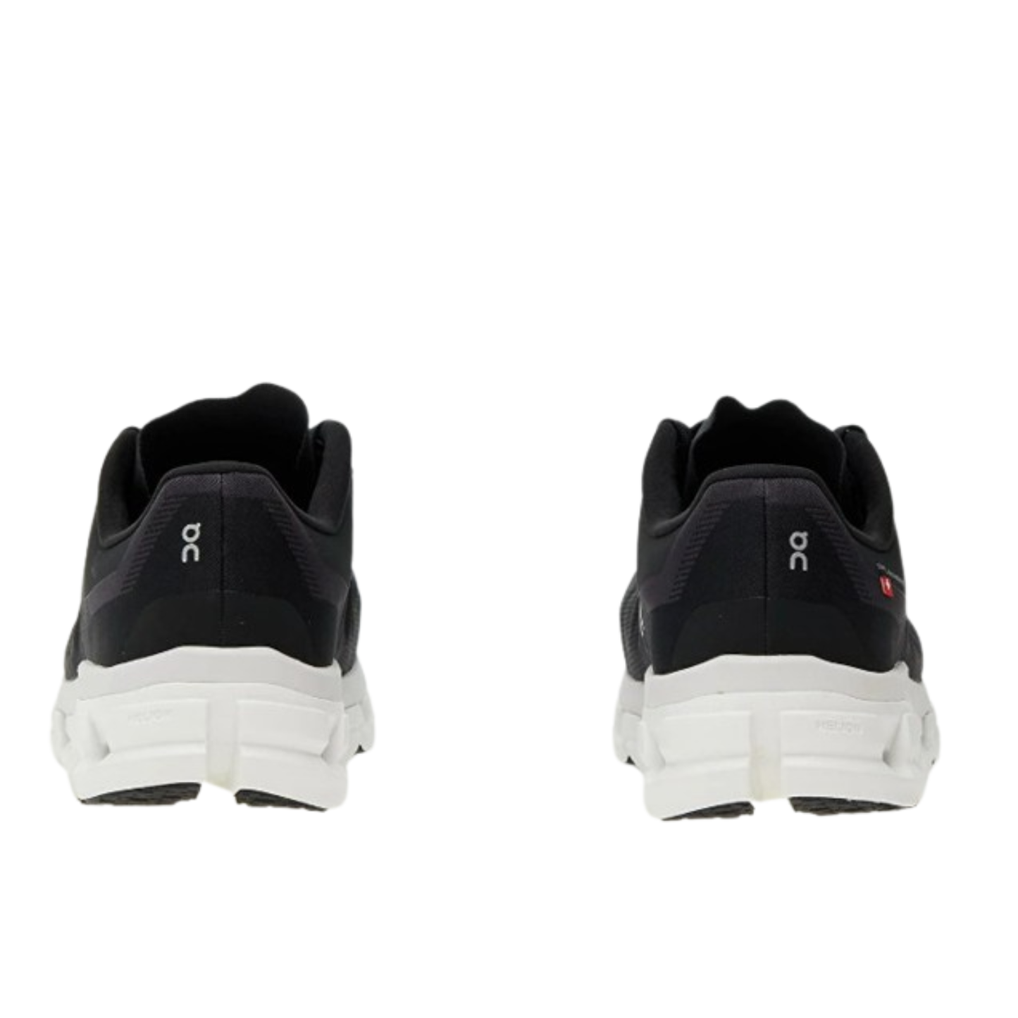 On Cloud Men's Cloudflow 4  Running Shoes, Black White