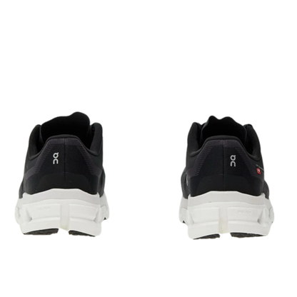 On Cloud Men's Cloudflow 4  Running Shoes, Black White