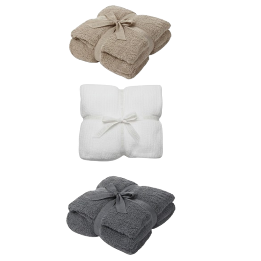 Barefoot Dreams CozyChic Ribbed Bed Blanket King / Full Queen - Ndoros