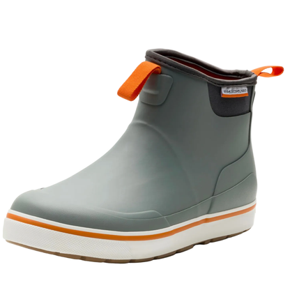 Grundens Men’s Deck-Boss Ankle Boot Waterproof, Monument Grey