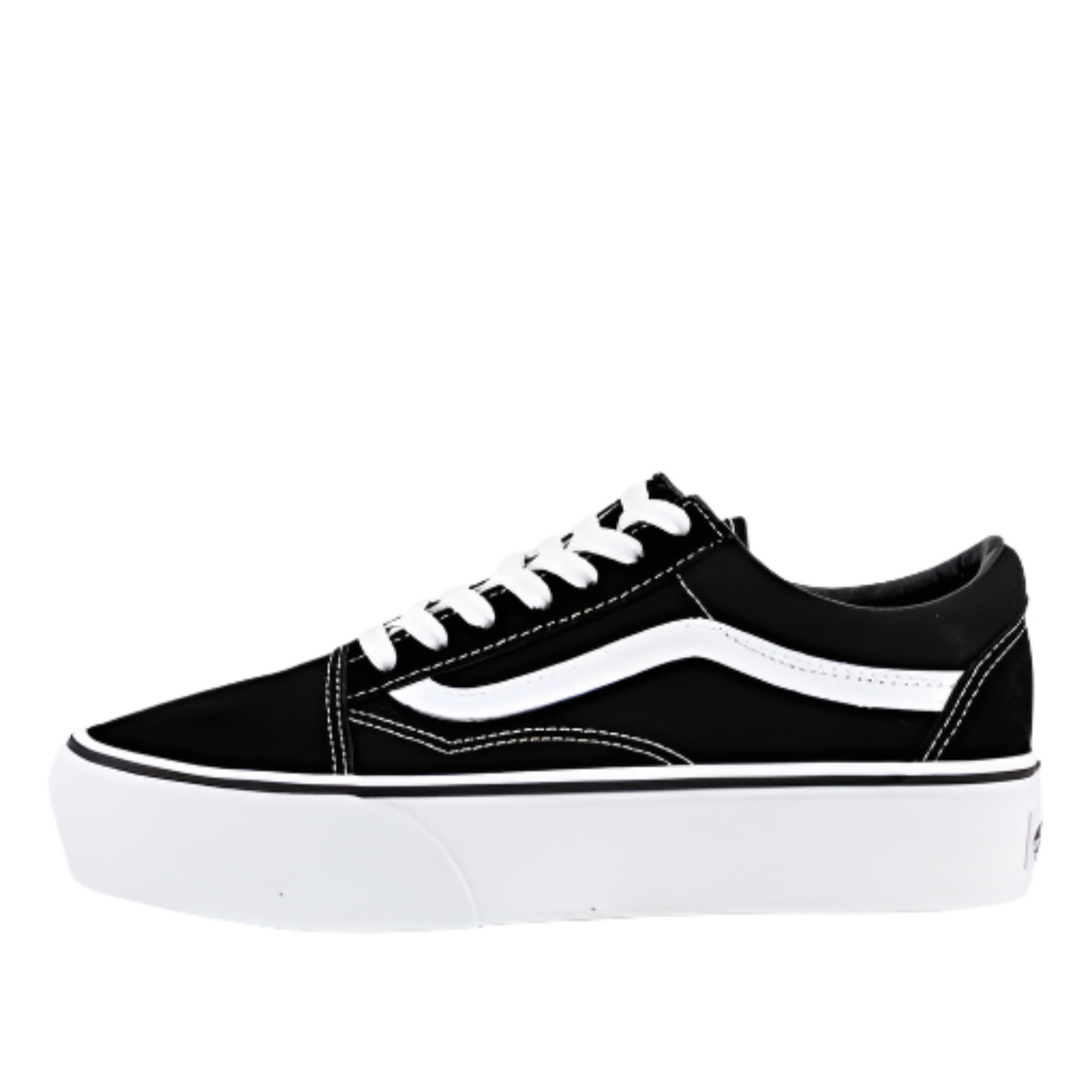 Vans Old Skool Platform Sneakers  Men– Black/White