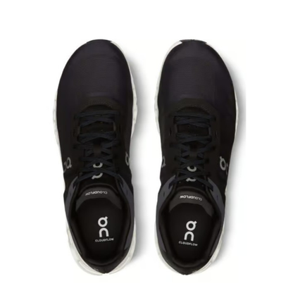 On Cloud Men's Cloudflow 4  Running Shoes, Black White