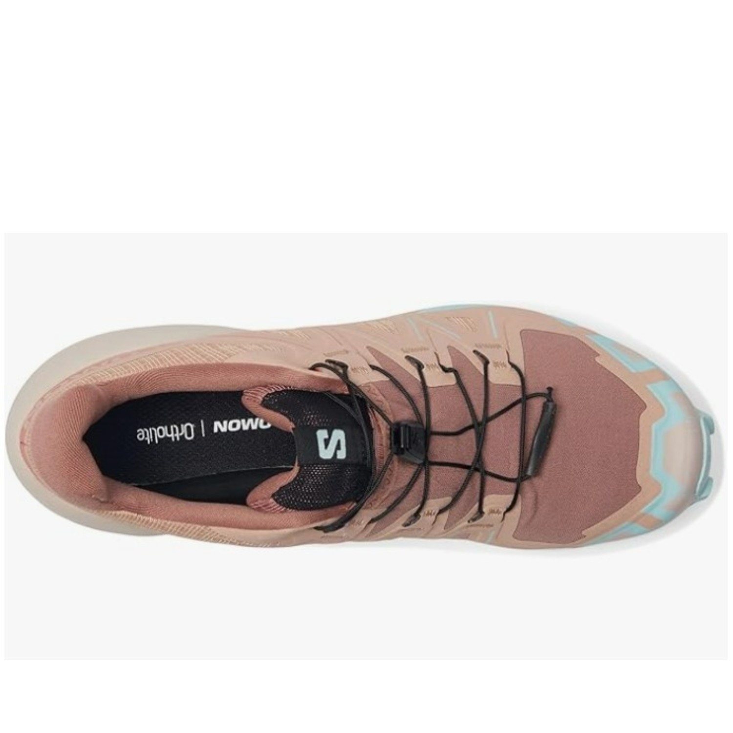 Salomon Women's Speedcross 6 Sneaker, Mahogany Rose/Hushed Violet/Iced Aqua - Ndoros