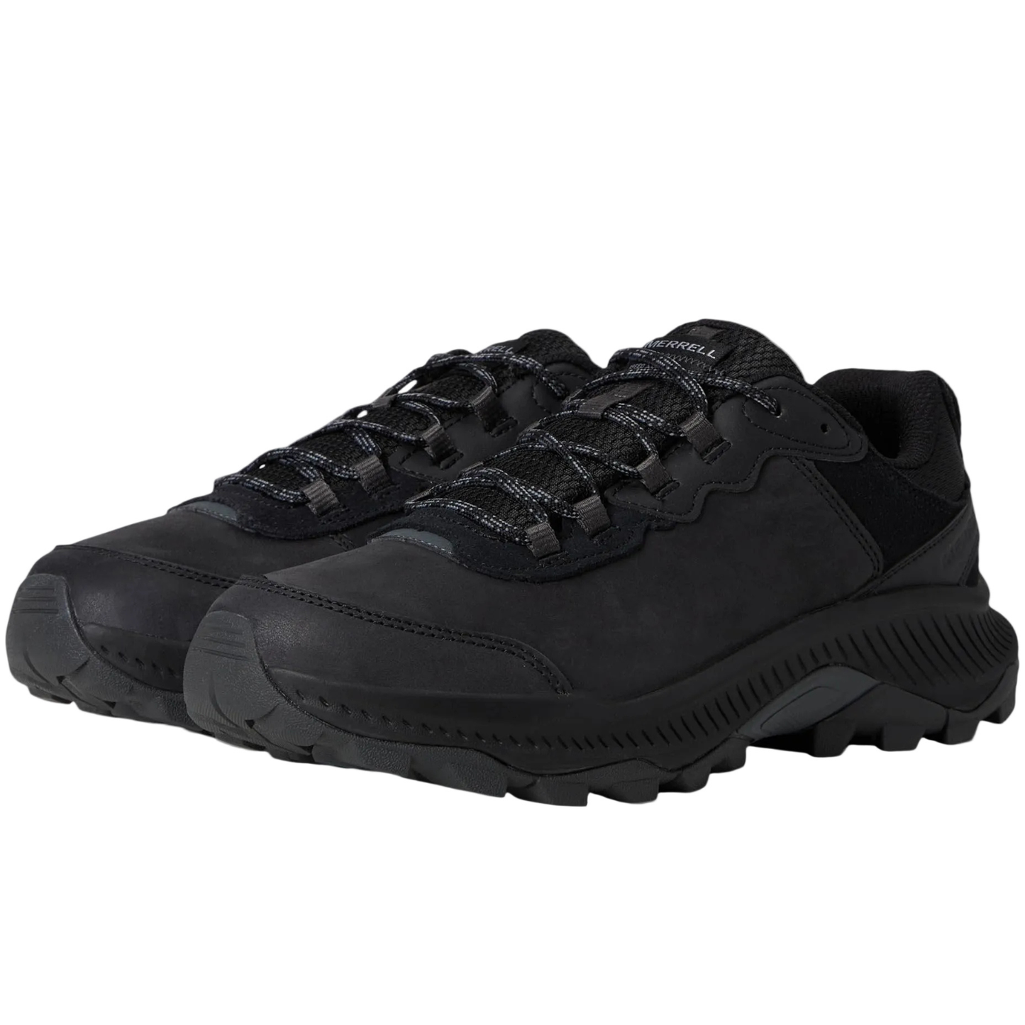 Merrell Men's Speed Strike 2 Leather Sneaker, Black