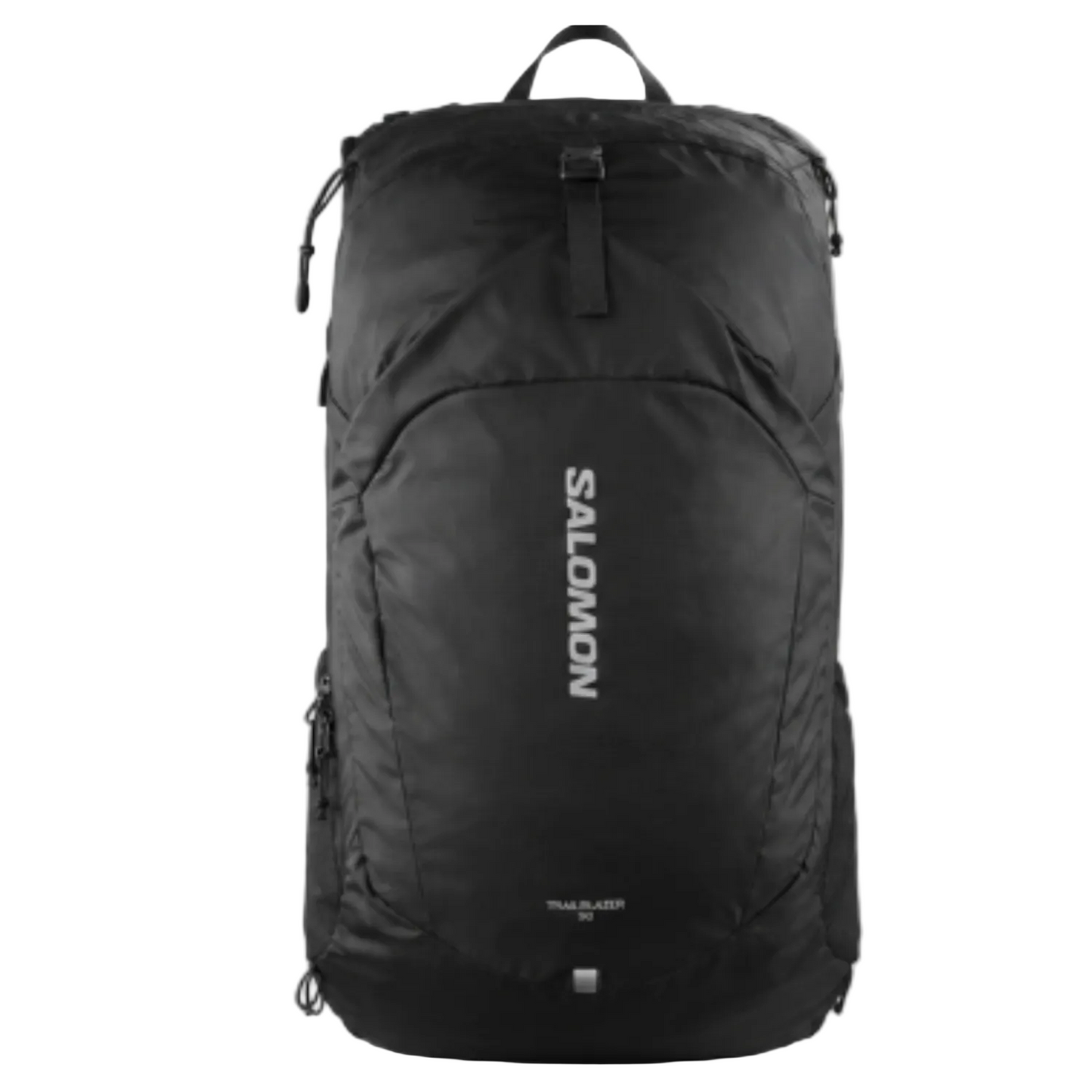 Salomon Unisex Trailblazer 30, Hiking & Trekking Backpack, 30-Liter - Black/Alloy