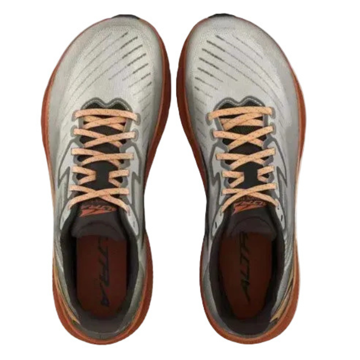 Altra Experience Flow Road Running Shoes For Men, Gray/Orange - Ndoros