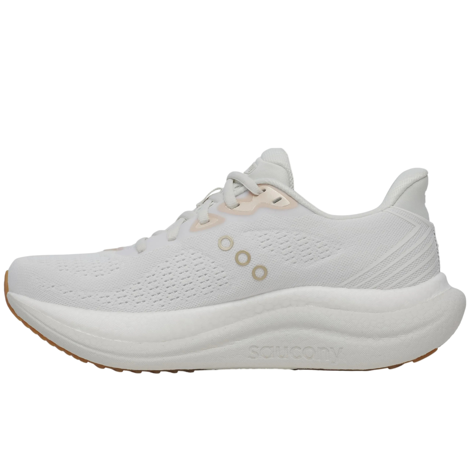 Saucony Women's Triumph 23 Sneaker, White/Arctic - Ndoros