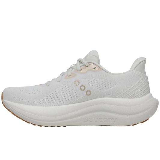 Saucony Women's Triumph 23 Sneaker, White/Arctic - Ndoros
